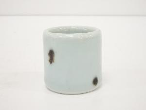 京焼　飛び青磁蓋置